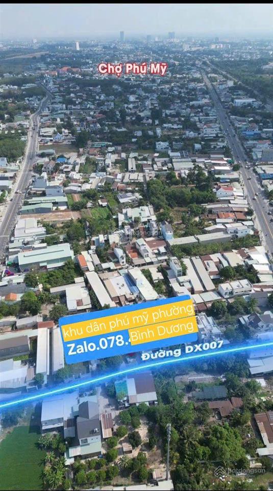 Siêu đẹp 2 mặt tiền 10x44m thổ cư 100m mặt tiền kinh doanh đx007 ngay ngã ba đx002 trường chợ xíu