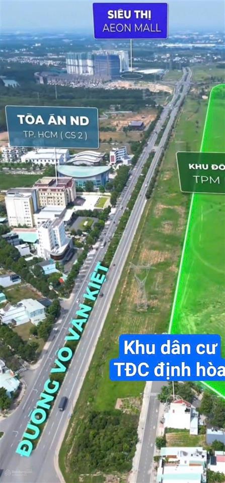 Đất khu dân cư tđc 5.5x20m full thổ cư 100% chỉ 2tỷ650tr gần chung cư phú mỹ hưng tp mới bình dương