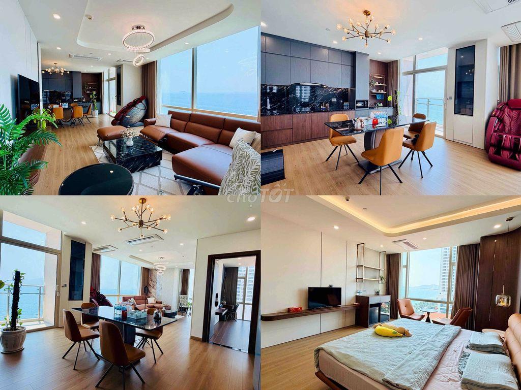 CĂN GÓC  3 PHÒNG NGỦ VIEW BIỂN ĐẸP NHẤT NHA TRANG CENTER CHỈ 18 TỶ