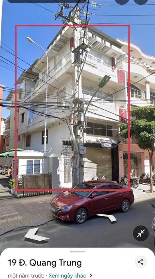 CHO THUÊ NHÀ MẶT TIỀN ĐƯỜNG QUANG TRUNG SÁT NGÂN HÀNG VIETCOMBANK NT