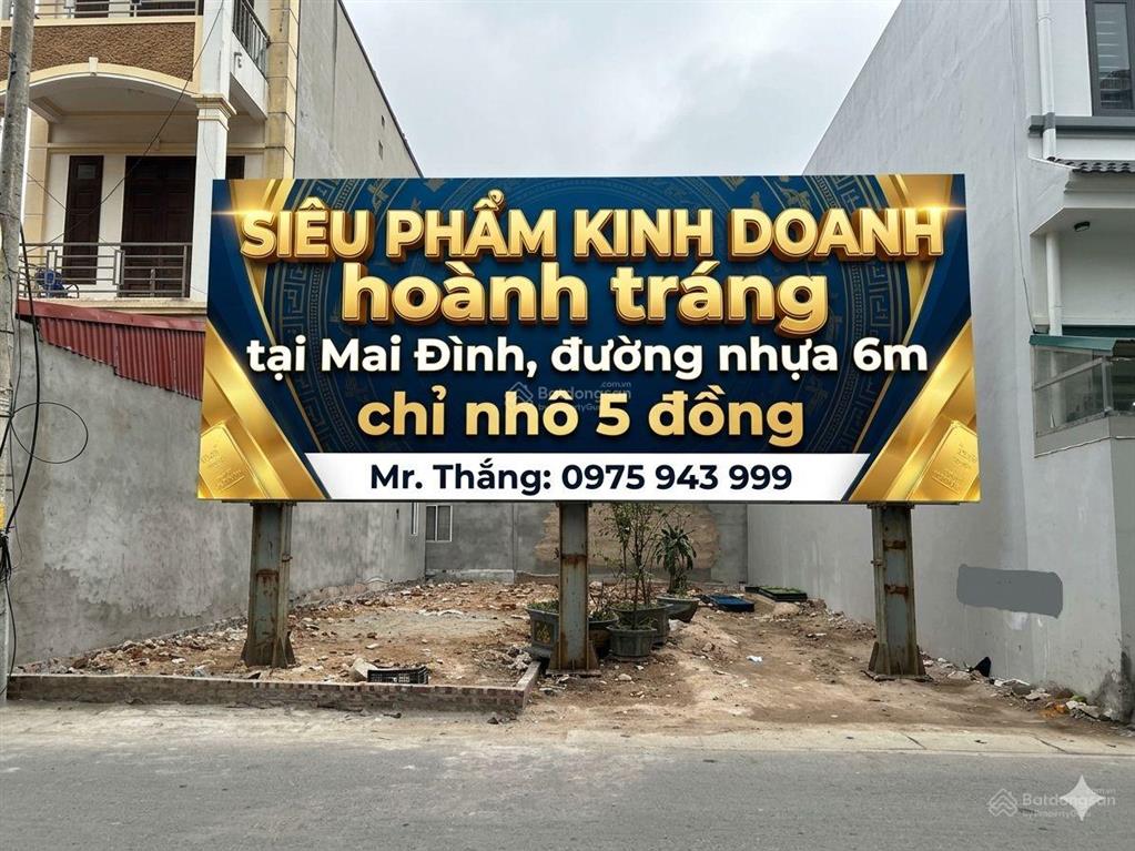 Siêu phẩm kinh doanh cực hiếm tại mai đình, sóc sơn