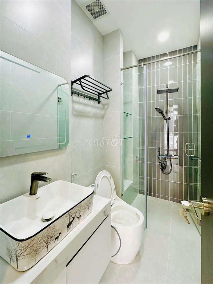 Nhà mới, Full nội thất hẻm 413 Lê Văn Quới: 4mx13m đúc 5 tầng