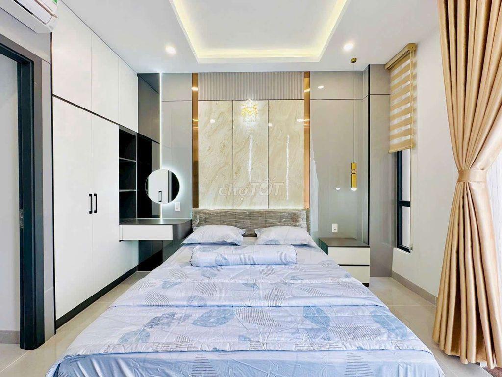 Nhà mới, Full nội thất hẻm 413 Lê Văn Quới: 4mx13m đúc 5 tầng