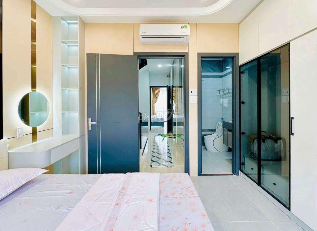 Nhà mới, Full nội thất hẻm 413 Lê Văn Quới: 4mx13m đúc 5 tầng