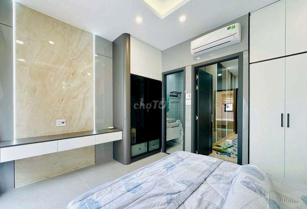 Nhà mới, Full nội thất hẻm 413 Lê Văn Quới: 4mx13m đúc 5 tầng