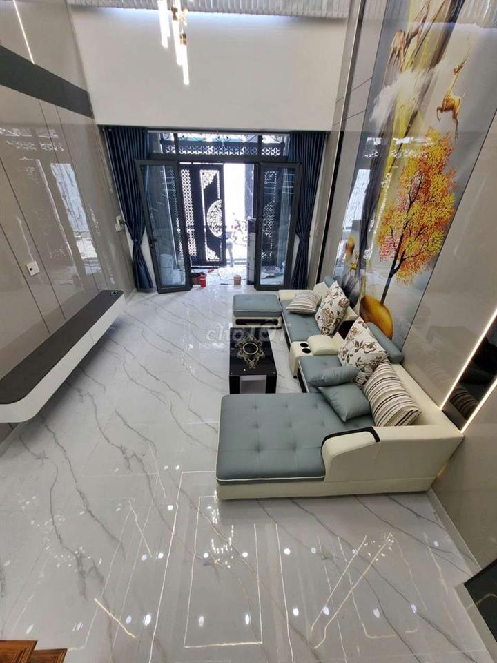 Nhà bán 1/ Bình Trị Đông_ Lê Văn Quới: 4mx19m đúc 1 lửng 3 lầu_Full NT