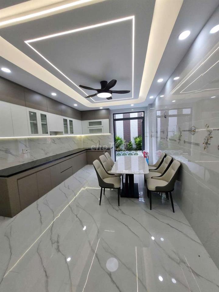Nhà bán 1/ Bình Trị Đông_ Lê Văn Quới: 4mx19m đúc 1 lửng 3 lầu_Full NT
