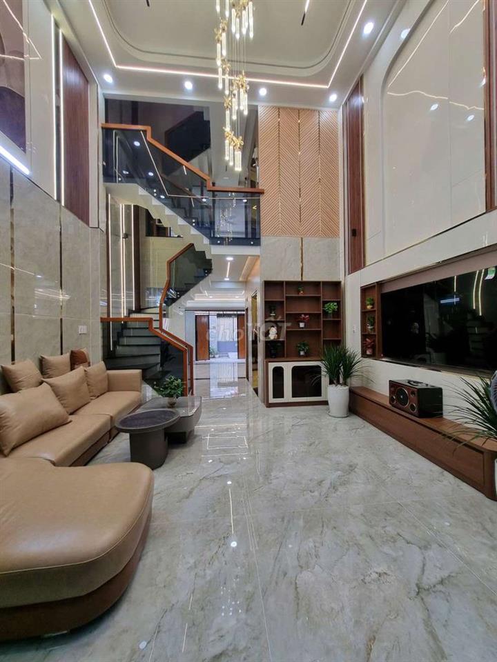 Bán Nhà full Nội Thất Tân Hòa Đông: 5mx16m 1 lửng 3 lầu, có thang máy