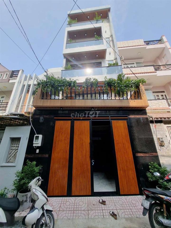 Bán Nhà full Nội Thất Tân Hòa Đông: 5mx16m 1 lửng 3 lầu, có thang máy
