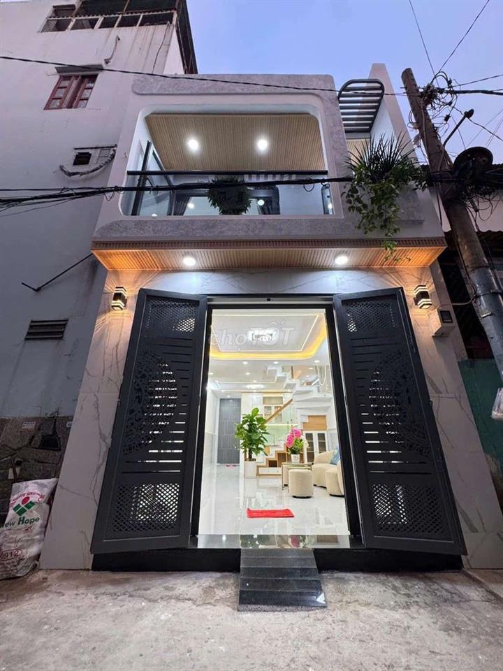 Bán nhà mới 100% Đường Số 8_ Lê Văn Quới: 4mx10m 1 trệt 1 lầu