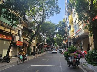 Bán nhà phố bùi thị xuân 164m mặt phố kinh doanh vỉa hè vip ráp quận hoàn kiếm, mt 6,5m hơn 700tr/m