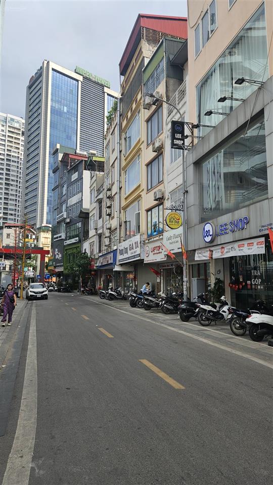 Bán nhà mặt phố an trạch cát linh 125m, 9 tầng mặt tiền 10m lô góc 2 thoáng. bán 69tỷ dòng tiền cao