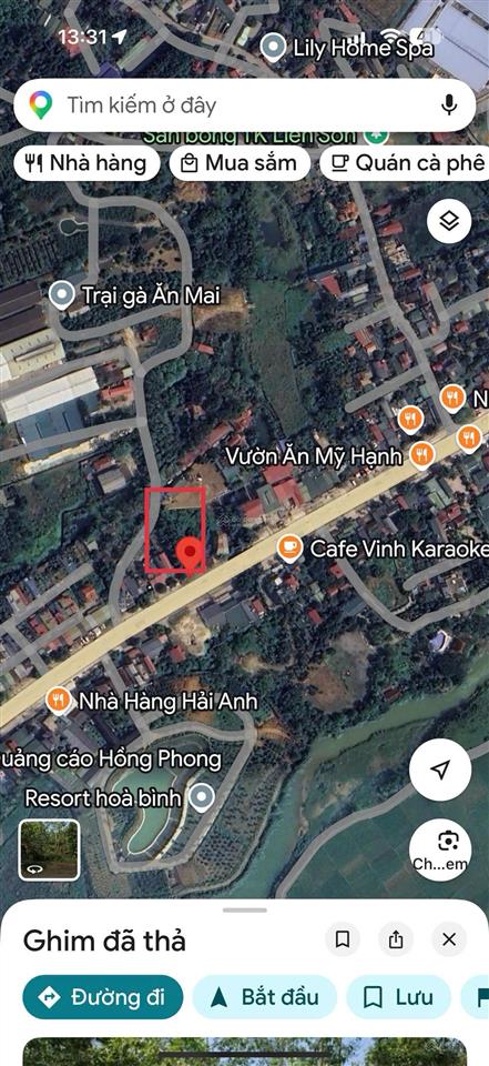 Cc bán 887m2 mặt đường ql6 gần kcn lương sơn  hoà bình để sang nước ngoài