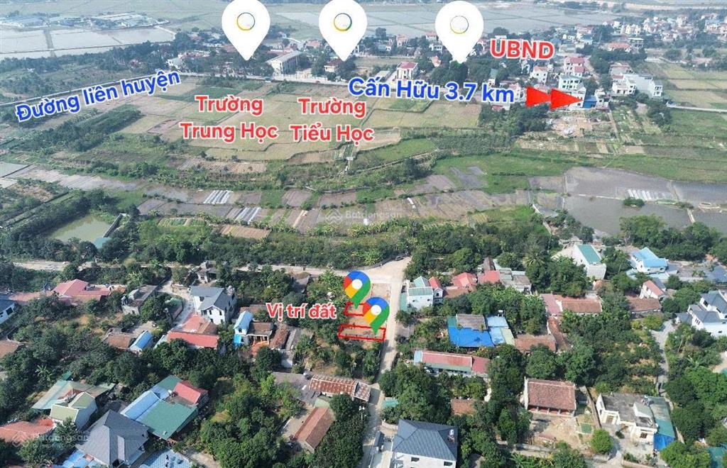 Rút vốn cần bán lô đất 128m2 có 2 mặt tiền, đường liên xã đông sơn  phú nghĩa