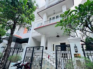 Cho thuê căn biệt thự 7,5x20m khu him lam, 1 trệt 3 lầu, giá thuê 75tr/tháng, full nội thất cao cấp