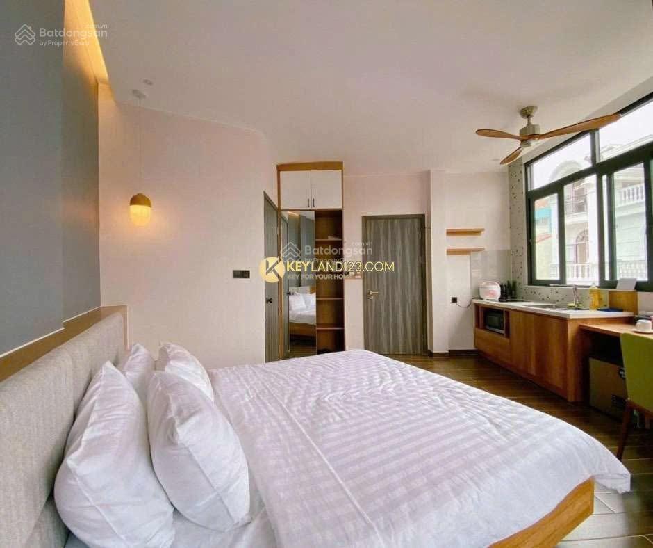 Căn hộ dịch vụ 2 mặt tiền 5 tầng có thang máy nguồn thu 50tr/tháng