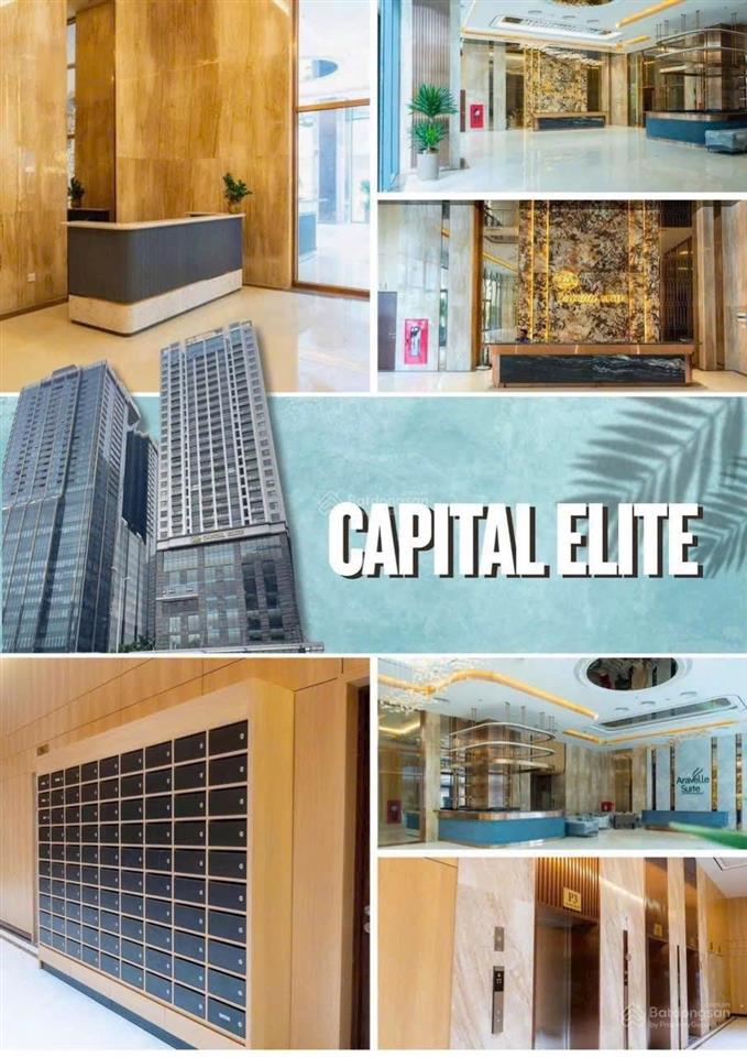 Sẵn các căn penthouse cho thuê tại capital ellite phạm hùng, nội thất mới, diện tích 500m2, 6 ngủ