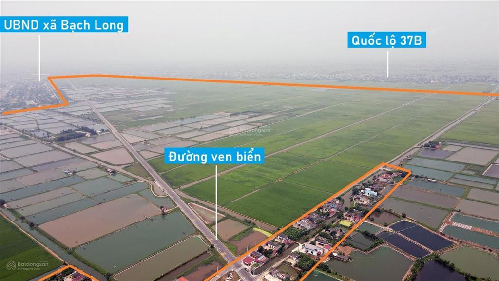 Bán đất tại bạch long, 1,4 tỷ, 112m2, mặt tiền 5,6 mét. ngay cạnh đường ven biển, khu vsip