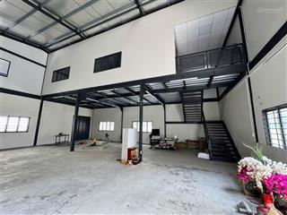 Cho thuê kho mới sát aeon bình tân. khuôn viên 323m2, có 3pn 3 máy lạnh, 2 wc