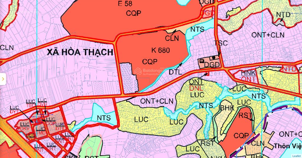Đất bán tại xã hòa thạch, 6,5 triệu/ m2, 4000 m2