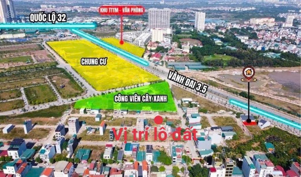 Siêu phẩm 102,8m2 đất bên cạnh 02 toà the flame vine  hinode royal park (kim chung  di trạch)