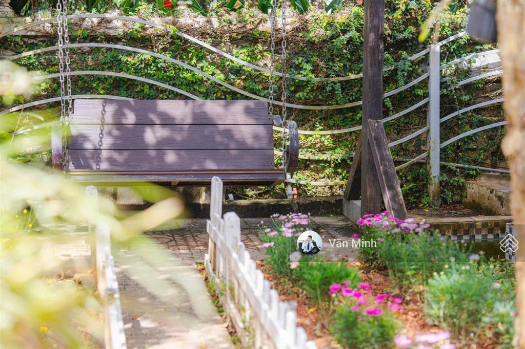 Homestay sân vườn kqh yersin 8pn sức chứa 20 người, 2,5tr/ngày, 500m ra hồ xuân hương