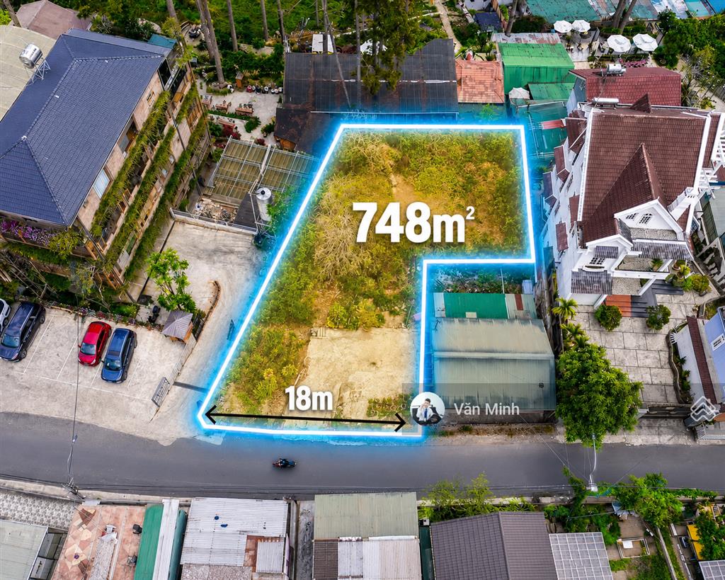 Bán đất 748,4m2 đường hoàng hoa thám, ngang 18m, view rừng thông vĩnh viễn, 200m ra hùng vương