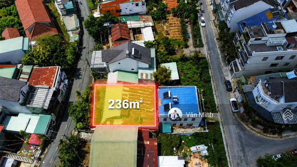 Bán đất 236m2 srxd đường nhựa nguyễn trãi 8m, khu yersin  đà lạt, 1,3km ra hồ xuân hương