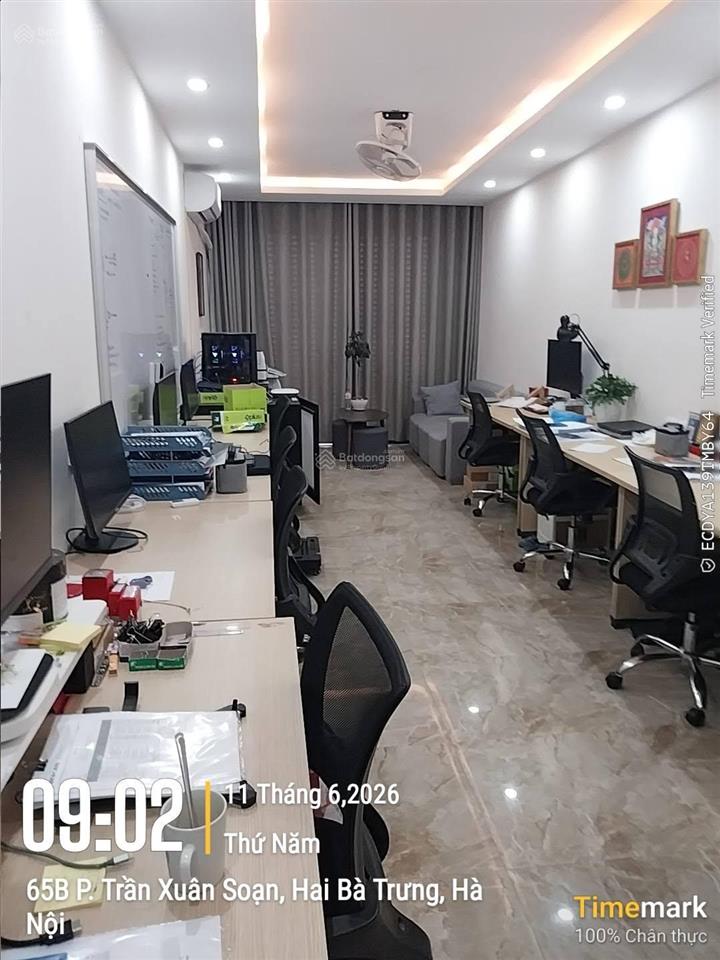 Mặt phố trần nhân tông, 6 tầng thang máy 62m2 mt3.8m 50 tỷ