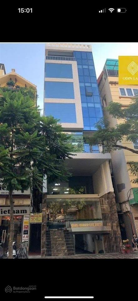 Bán tòa vp mặt phố đoàn thị điểm, 9tx160m2 hiện cho thuê 2,5 tỷ/năm, 109 tỷ