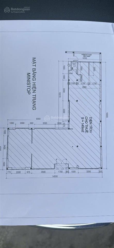 Cho thuê mặt tiền kinh doanh mạc đỉnh chi, dtsd 145m2