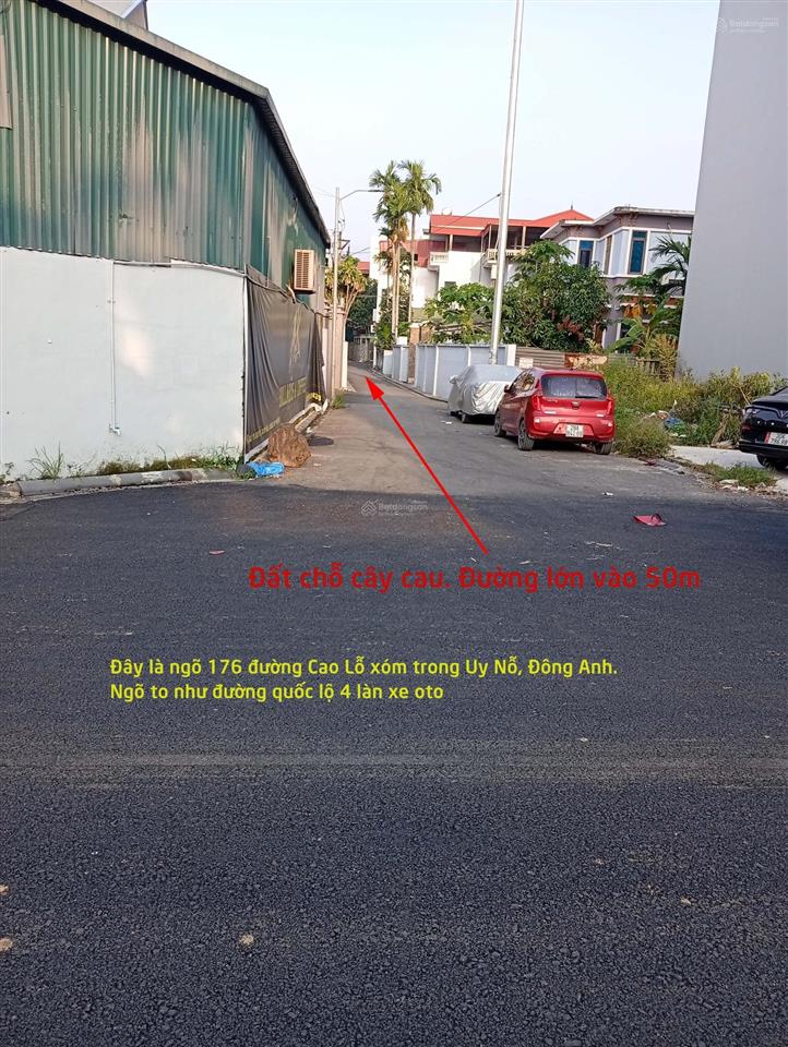 92,2m2 sẵn sổ đỏ chính chủ tại xóm trong, uy nỗ, đông anh, hà nội