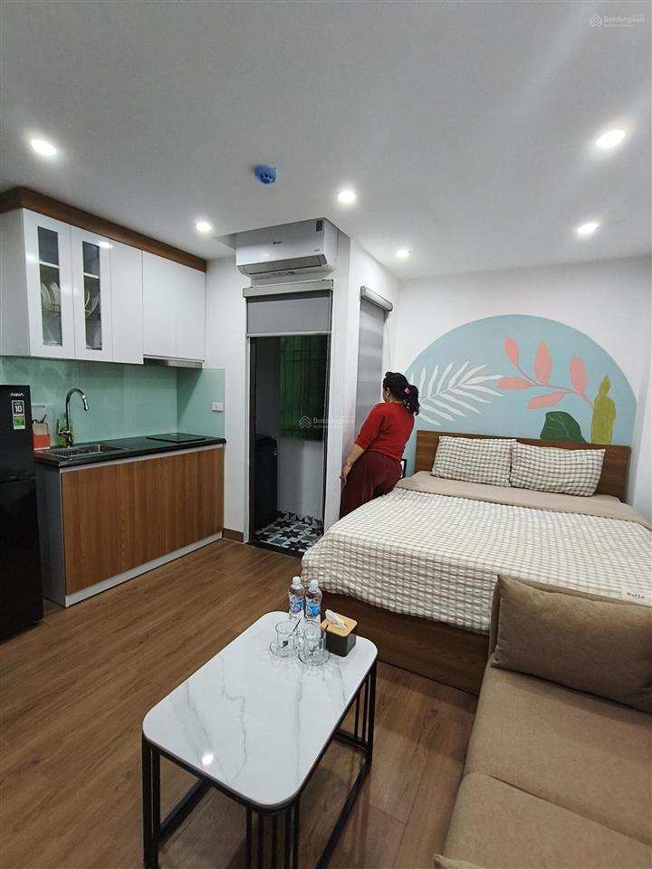 Xuân diệu  tô ngọc vân, ngõ thông, ô tô, sát phố, 120m2 xây 8 tầng mt 8m 23 căn hộ cao cấp