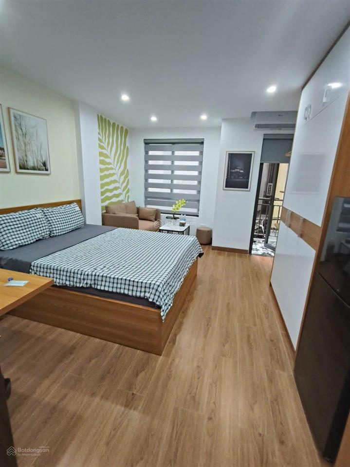 Toà nhà 65m2 7 tầng mt 5m, 12 phòng khép kín full nội thất. tháng máy, pccc. dòng tiền 60tr