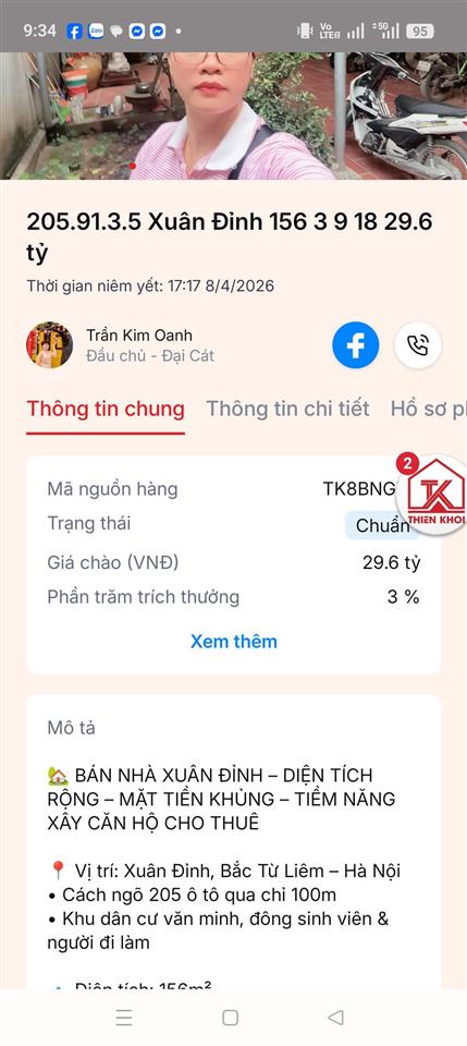 Bán lô đất 200m ra mặt hồ tây, ngõ thông, oto vào nhà. dt 120m2 ngõ thông, mặt 5.6m, nở hậu.