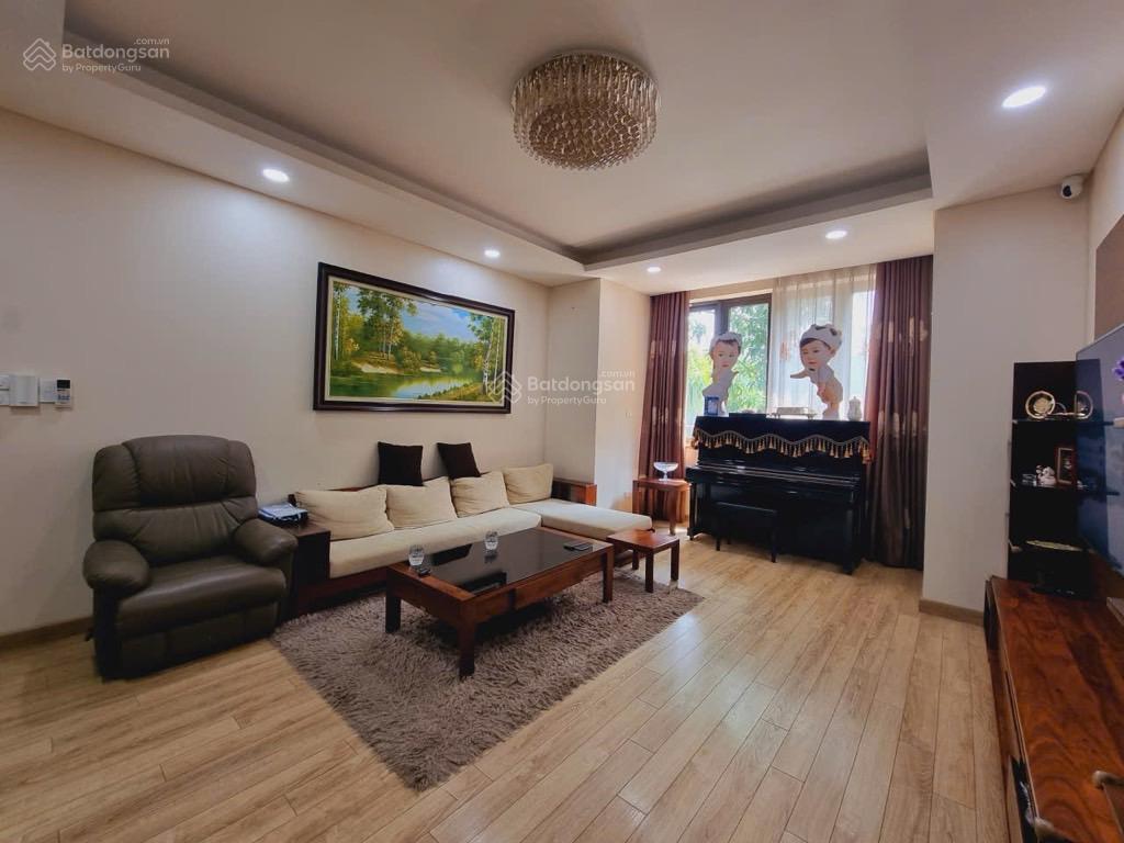 Biệt thự đơn lập lô góc 2 mặt tiền phố nguyễn cơ thạch 200m2 mt 9m ô tô tránh vỉa hè, 3 tầng