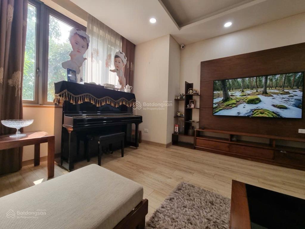 Biệt thự đơn lập lô góc 2 mặt tiền phố nguyễn cơ thạch 200m2 mt 9m ô tô tránh vỉa hè, 3 tầng