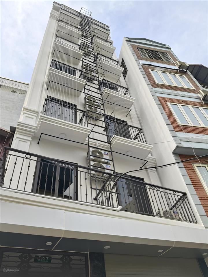 Cc mini cầu giấy  110m  7 tầng 27 phòng, thầu 140 tr/tháng lô góc, pccc  kín phòng quanh năm .