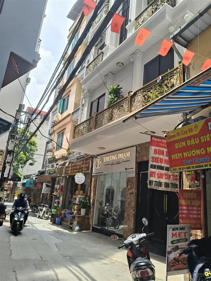 Ccmn nguyễn hoàng 8 tầng, 128m, mt 7.6m, ngõ ô tô tránh, thông, kd sầm uất, doanh thu 200tr/tháng