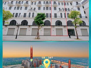 Bán siêu phẩm shophouse 2 mặt tiền  91m2 sao biển ocean park2  giá tốt hơn 15tỷ kinh doanh tốt