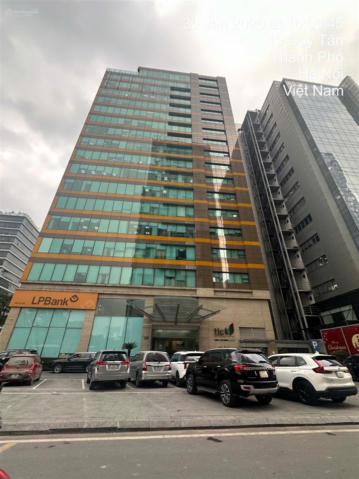 Bql cho thuê văn phòng ttc duy tân diện tích 550m2, cắt linh hoạt