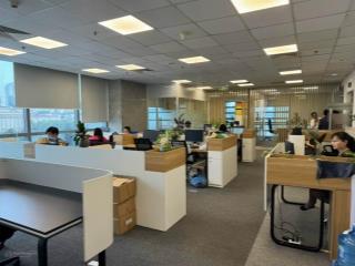 Bql cho thuê văn phòng cmc duy tân 350m2, cắt từ 80m2, 280k/m2/th
