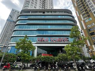 Cho thuê văn phòng star tower dương đình nghệ 460m, cắt từ 90m 315k/1m