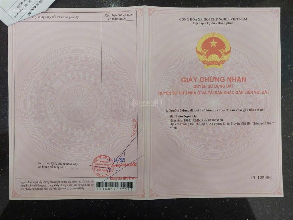 Bán nhà riêng tại tỉnh lộ 826c, 1,9 tỷ, 136m2, long hậu, cần giuộc