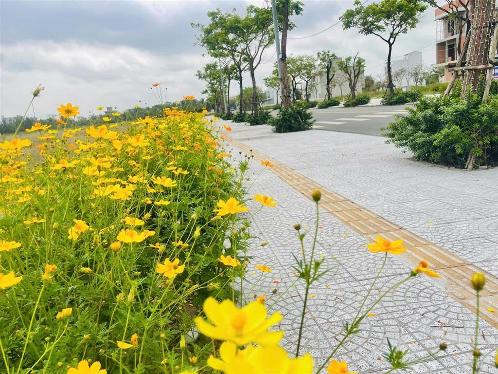 Bán lô đất 102m2 hướng tây khu v5 fpt city đà nẵng