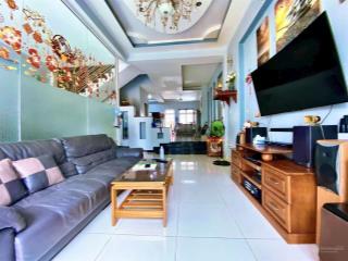 Bán nhà biệt thự đẹp đón tết dt 130m2 ngang khủng 6.5m, xe hơi trong nhà, tăng nhơn phú a, thủ đức