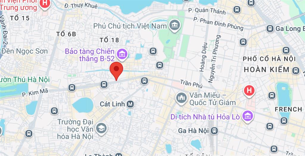 Tòa nhà 74 kim mã, 80m², 6.5 tầng + hầm, mt 6m 95tr/tháng
