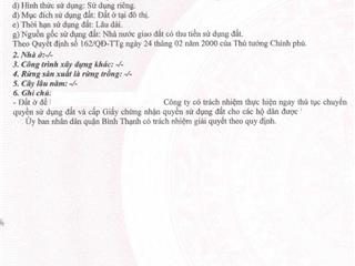 Đất mặt tiền đặng thùy trâm p13 bình thạnh (7x21m) 145,5m2, giá chỉ 16 tỷ