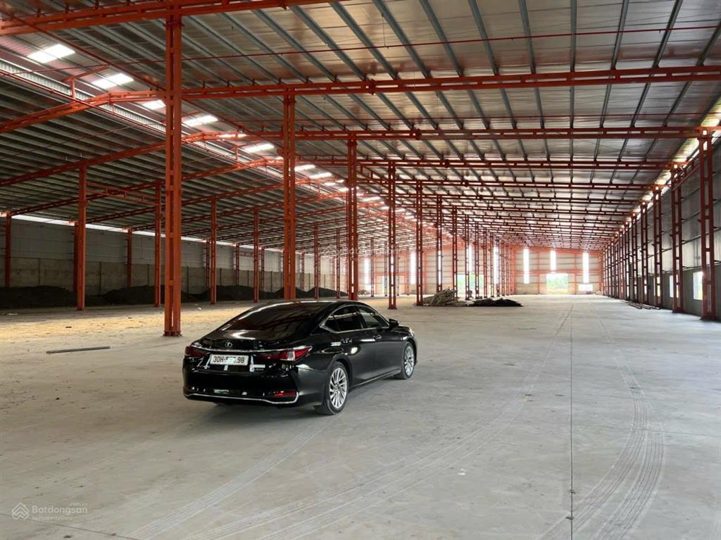 Cho thuê xưởng ở kcn tiên sơn,đại đồng. 3200m2 (có ngăn). pccc vòng ngoài nghiệm thu. giá 102ng/m2