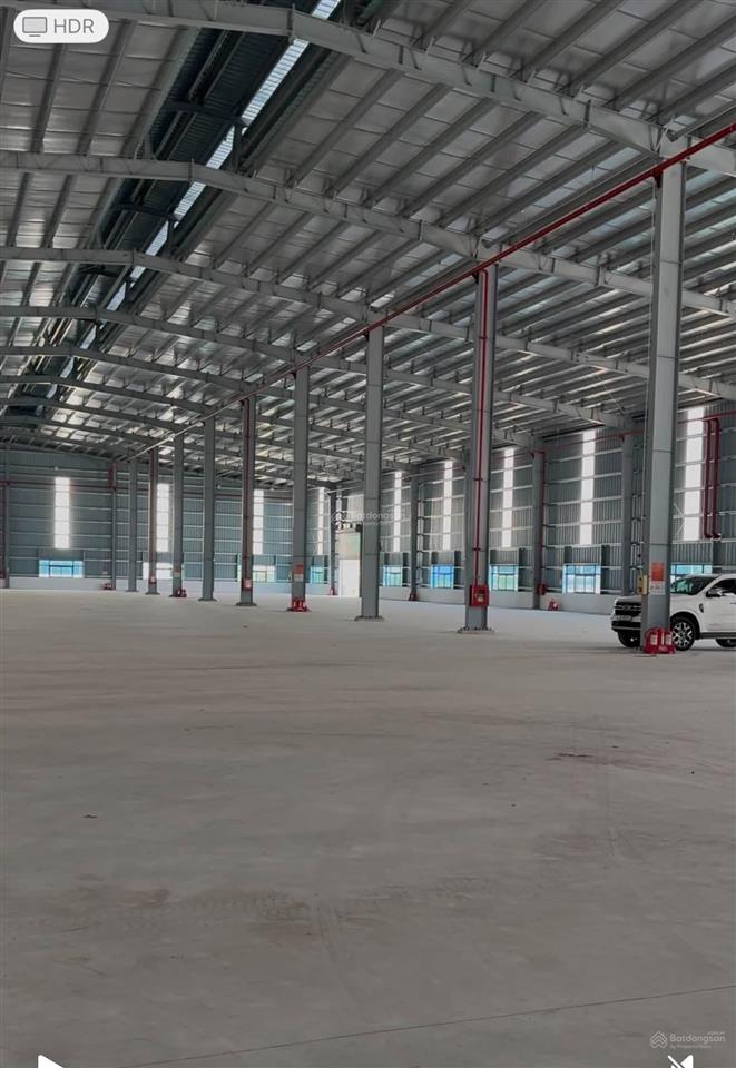 Cho thuê xưởng ở kcn yên phong, bắc ninh. dt 10.000m2(có ngăn nhỏ). pccc tự động. thành lập dn fdi